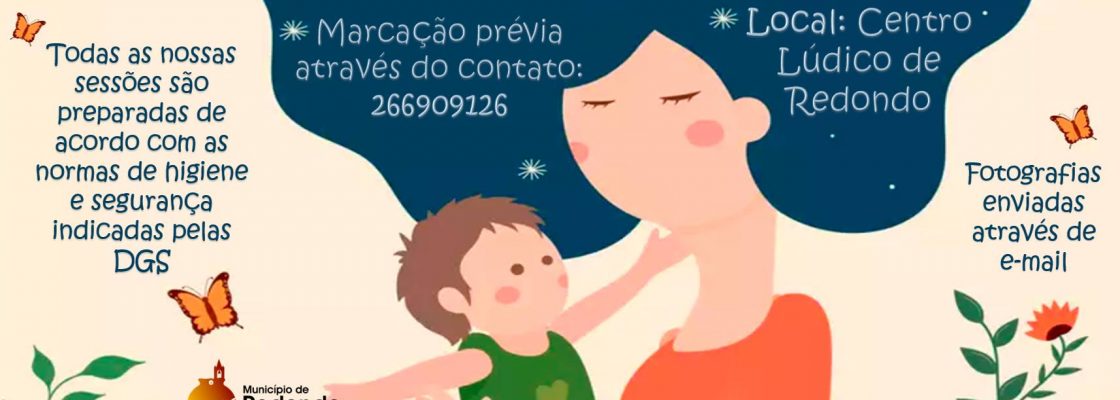 Sessão fotográfica mãe e filho(s)/a(s) – Centro Lúdico de Redondo – de 26 de abri...