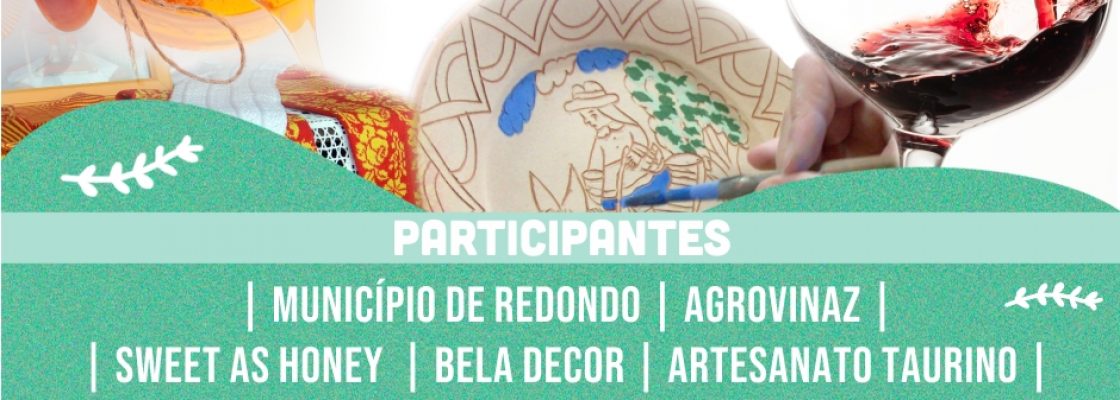 Mostra de Artesanato | 28 e 29 de agosto | Praça da República | Redondo | 10h – 22h