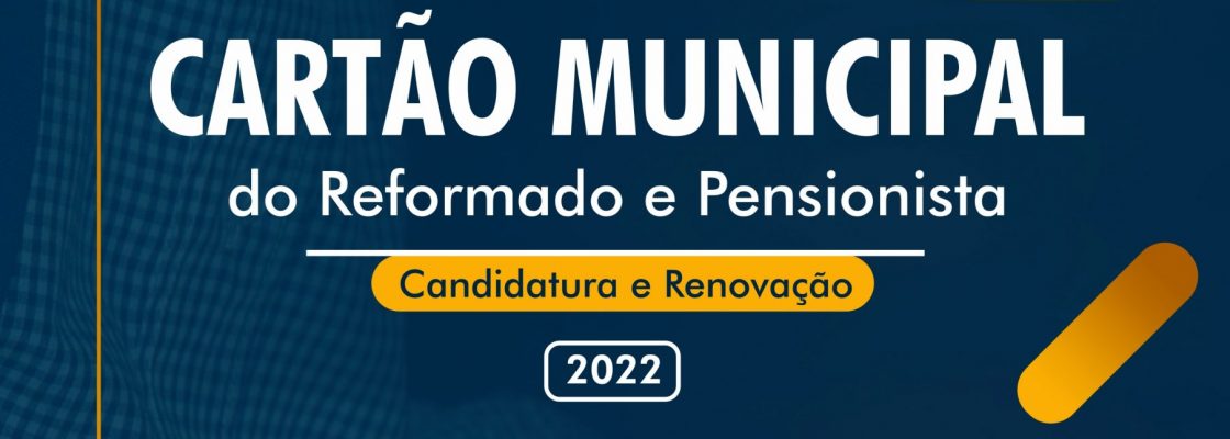 Atendimento do Cartão Municipal do Reformado e Pensionista – Falcoeiras