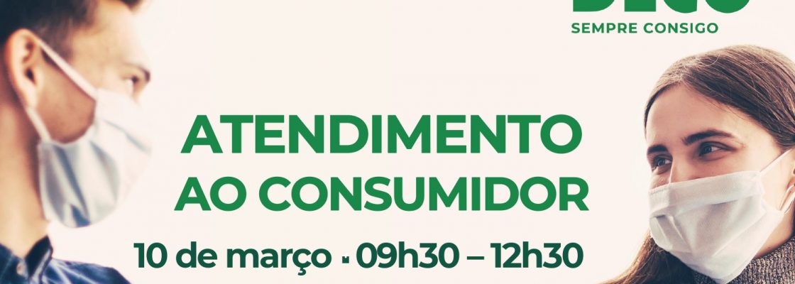 DECO – Atendimento ao Consumidor | 10 de março | Redondo