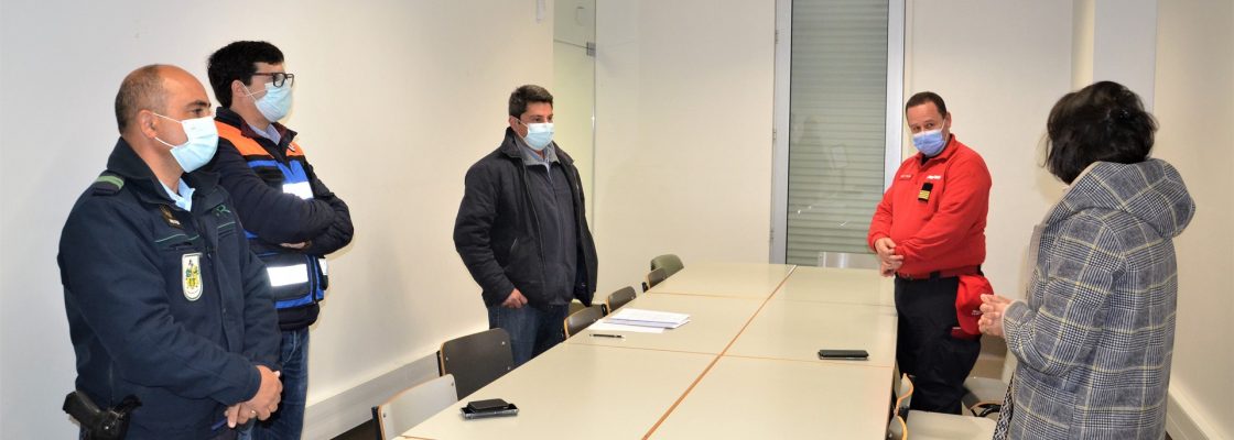 Simulacro de incêndio na Escola Básica e Secundária Dr. Hernâni Cidade