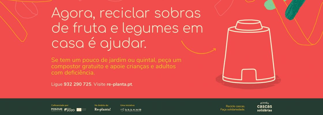 Agora, reciclar sobras de fruta e legumes em casa é ajudar
