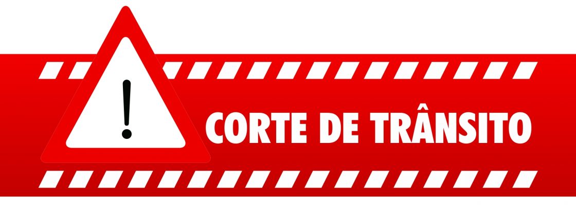 Informação – Corte de Trânsito | de 22 a 26 de agosto | Montoito
