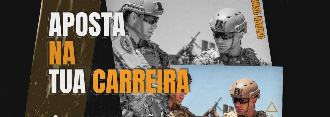 EXÉRCITO PORTUGUÊS | Estão abertas as candidaturas para o 1.º Curso de Formação de Oficiais...