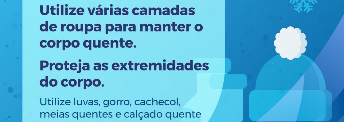 Proteja-se do frio