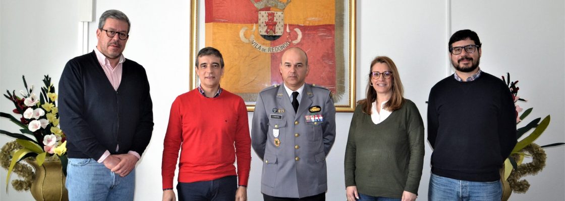 Município de Redondo dá as boas-vindas ao novo Comandante do RC3 de Estremoz