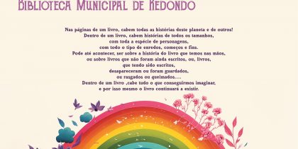 Exposição “Livros que falam de livros” | de 04 a 28 de abril | Biblioteca Municipal de Redondo