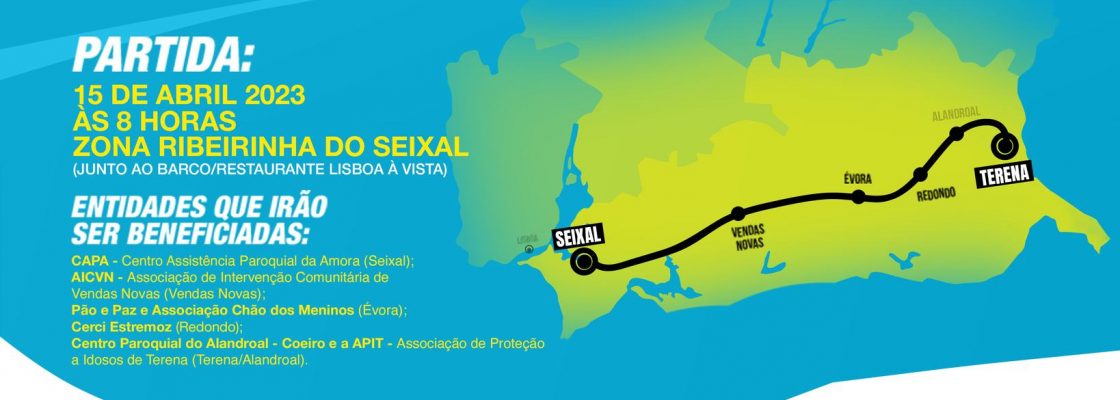 11ª edição Seixal – Terena | Passagem pela Vila de Redondo | 15 de abril | 16h30 | Praç...