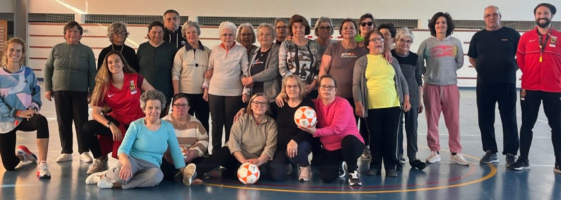 Walking Football: Alunos da UPTER jogaram futebol “a andar”