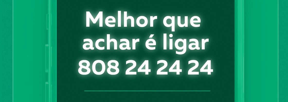 Campanha “Melhor do que Achar é Ligar SNS 24”