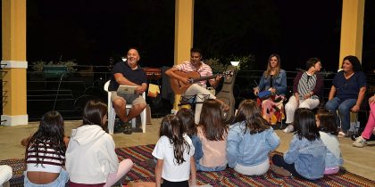 Contaram-se histórias ao luar no Jardim Municipal de Redondo