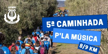 SFMR: 5ª Caminhada P´la Música | 02 de novembro | 08h30 | Concentração: Praça da República