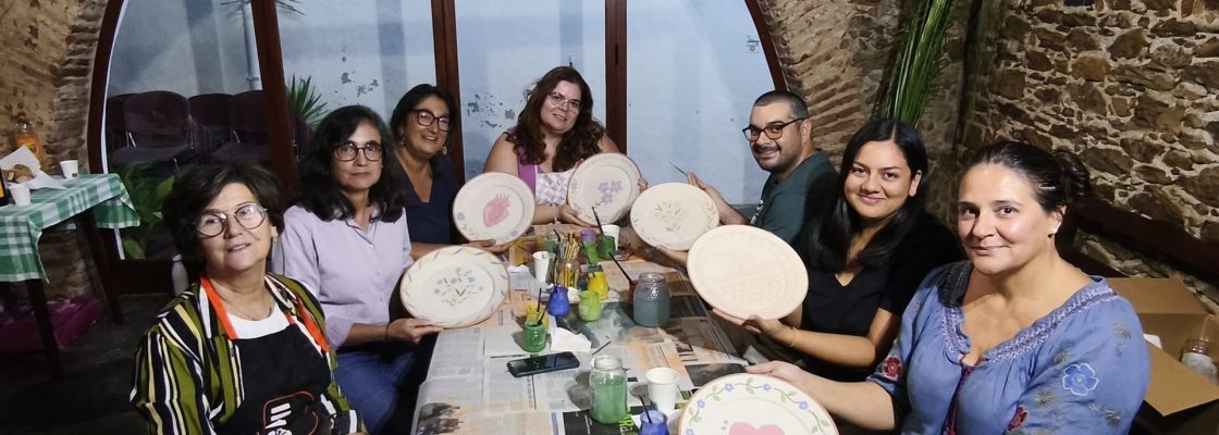 Oficina de pintura “Pratos Falados”