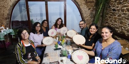 Oficina de pintura “Pratos Falados”