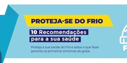 DGS: Proteja-se do frio – Recomendações para a sua saúde