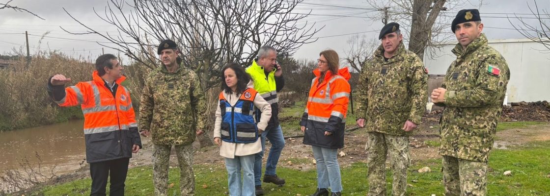 Município e Exército Português reforçam vigilância em zonas suscetíveis a inundações no C...