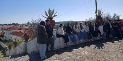 Turmas de Humanidades do Agrupamento de Escolas de Redondo viajaram pela história de Redondo