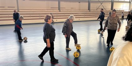 Redondo recebe demonstração de walking football