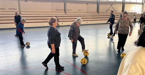 Redondo recebe demonstração de walking football