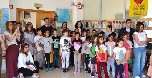 Centro Escolar de Montoito ganha espaço onde os livros fazem sonhar