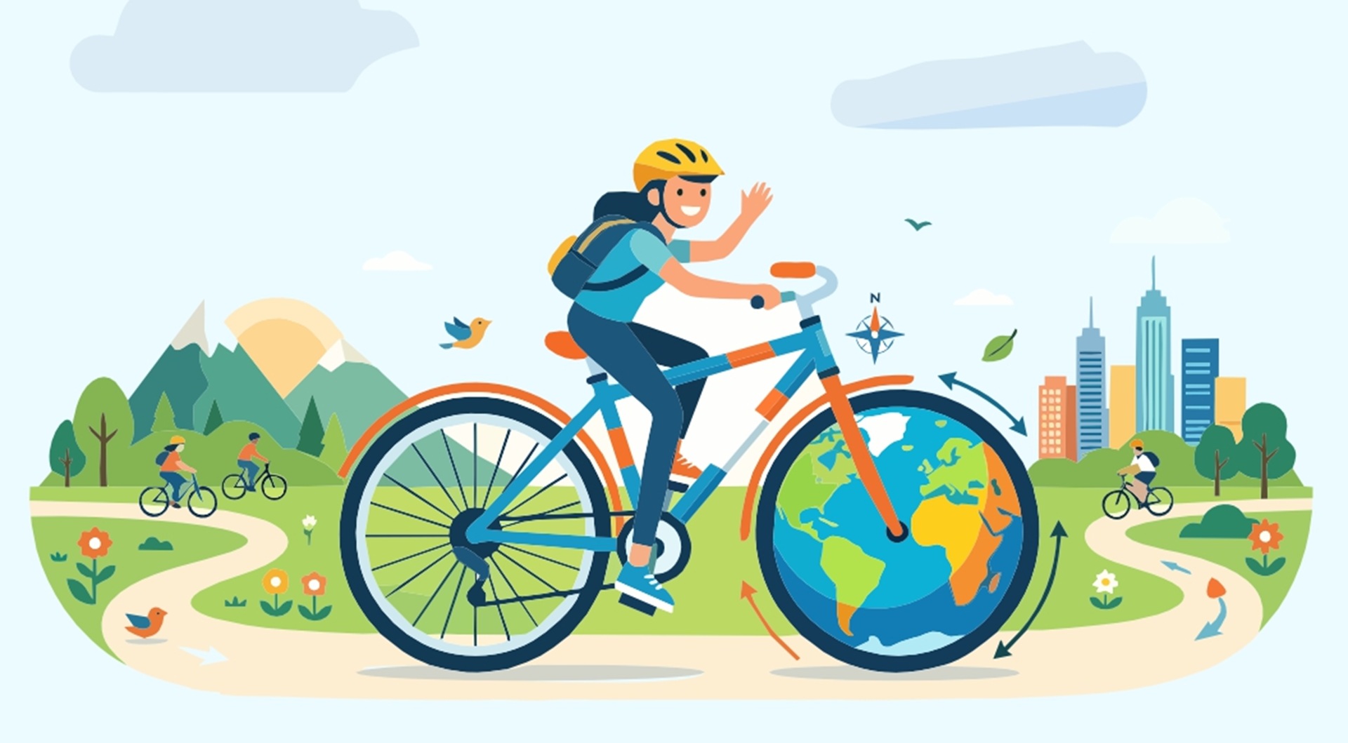 Dia Mundial da Bicicleta | 05 de junho | 17h30 | Biblioteca/ Centro Lúdico de Montoito