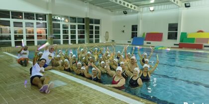 Mega Aula Hidro By Night juntou 40 munícipes numa noite dedicada ao desporto